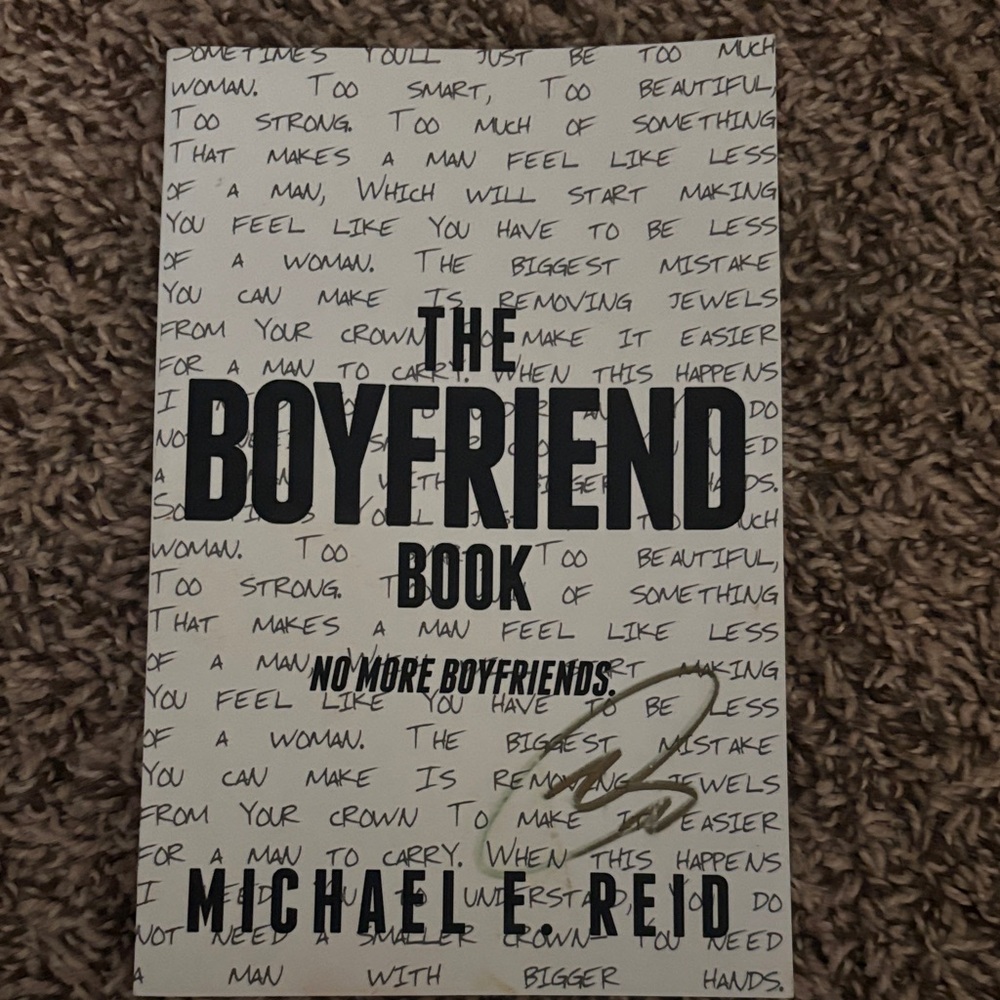 The Boyfriend Book by Michael E. Reid